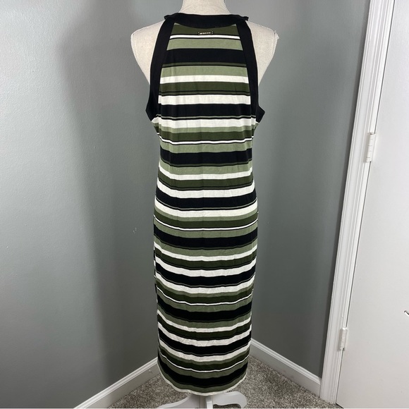 Michael Kors || Striped Jersey Knit Midi Dress - Picture 5 of 9